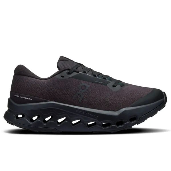 On Men's Cloudsurfer Trail 2 WP Black | Black