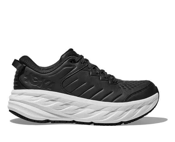 Hoka Men's BONDI SR CARBON BLACK / WHITE