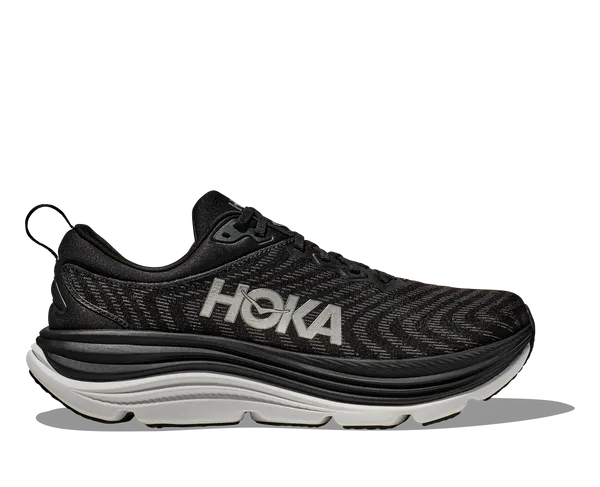 Hoka MEN'S GAVIOTA 5 BLACK / WHITE