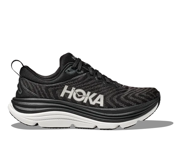 Hoka WOMEN'S GAVIOTA 5 BLACK / WHITE