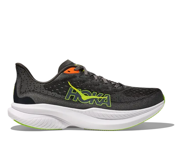 Hoka Men's MACH 6 GRAVEL / ASPHALT GREY