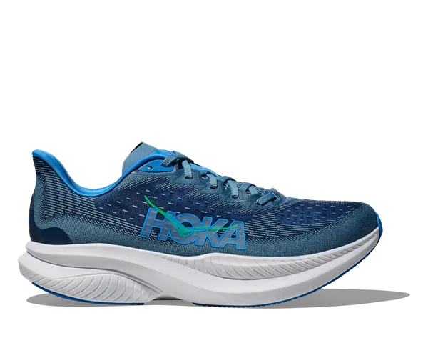 Hoka Men's MACH 6 WIDE DOWNPOUR / THUNDER CLOUD