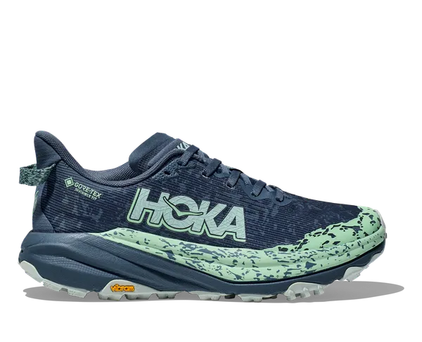 Hoka Women's SPEEDGOAT 6 GTX THUNDER CLOUD / MINT FLUORITE