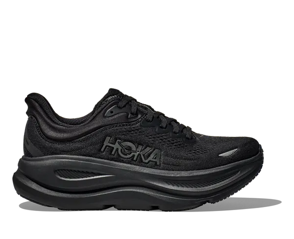 Hoka Men's BONDI 9 WIDE BLACK / BLACK