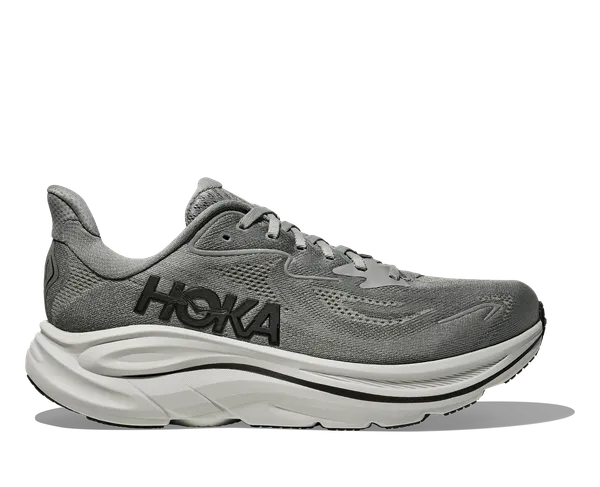 Hoka Men's CLIFTON 10 WIDE GALACTIC GREY / ASTEROID
