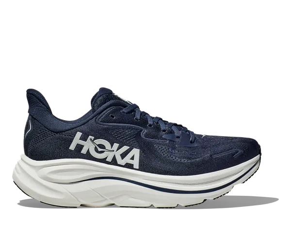 Hoka MEN'S CLIFTON 10 WIDE NAVY / WHITE