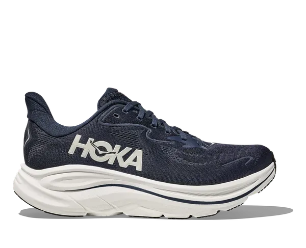 Hoka Men's CLIFTON 10 X-WIDE NAVY / WHITE