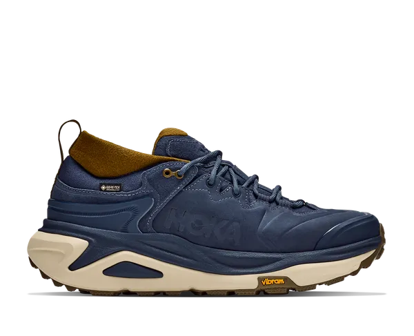 Hoka Women's KAHA 3 LOW GTX VARSITY NAVY / BARLEY FLOUR