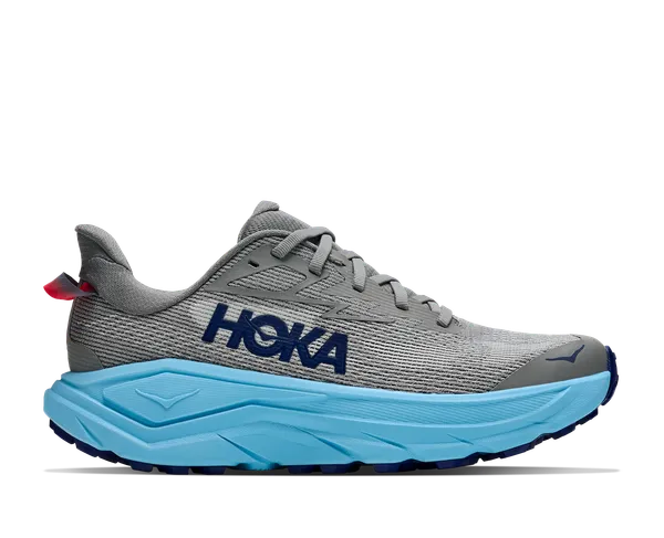 Hoka Women's CHALLENGER 8 GALACTIC GREY / SOARING BLUE