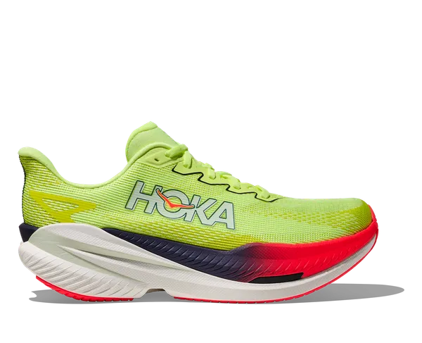 Hoka Men's MACH X 3 NEON YUZU / SQUID INK