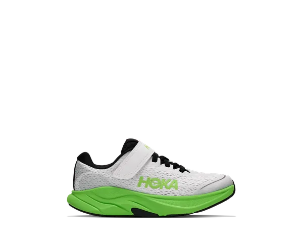 Hoka Little Kid's RINCON 4 FROST / BLACK