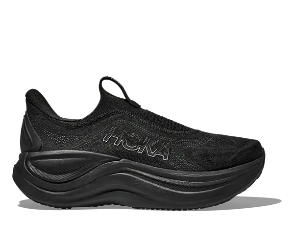 Hoka Women's SKYWARD LACELESS BLACK / BLACK