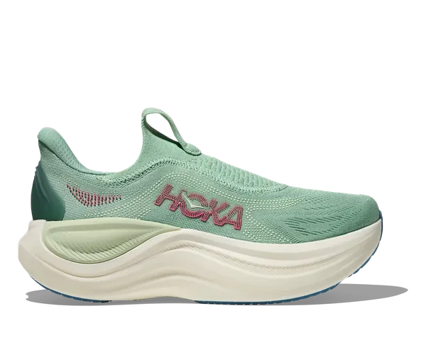 Hoka Women's SKYWARD LACELESS JADEITE / SEA GLASS