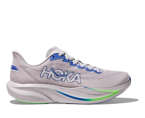 Hoka Men's MACH 7 WIDE ASH GREY / COBALT BLUE