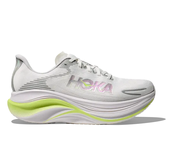 Hoka Men's SKYWARD X 2 WHITE / NEON YUZU