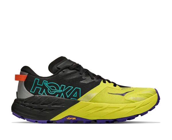 Hoka Men's SPEEDGOAT 7 BLACK / HOKA CITRUS