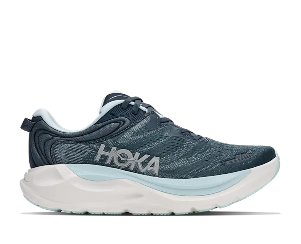 Hoka Women's GAVIOTA 6 WIDE FADED NAVY / GLIMMERING BLUE