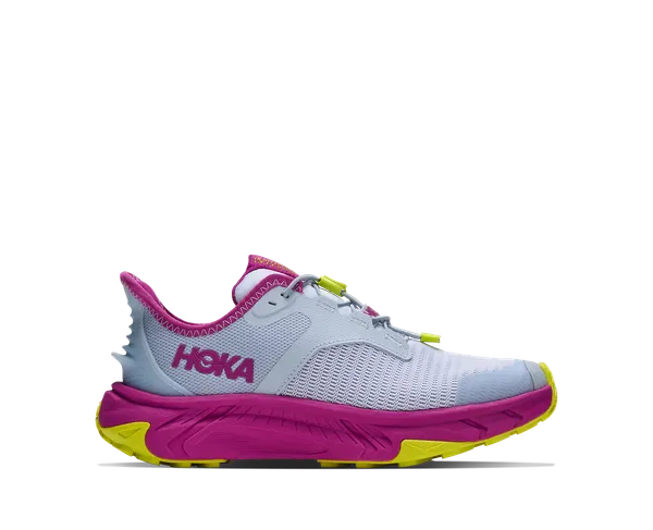 Hoka Big Kid's TRANSPORT FREEDOM MINERAL BLUE / FUCHSIA