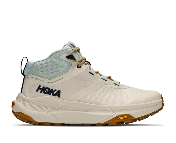 Hoka Women's TRANSPORT HIKE GTX ALABASTER / GLIMMERING BLUE