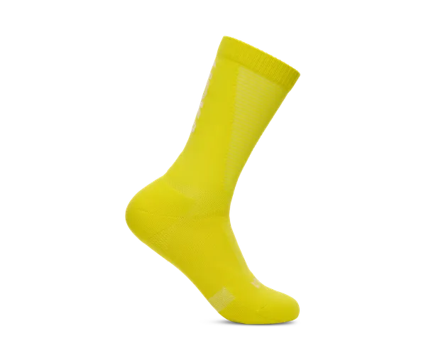 Hoka All Gender RACE DAY CREW SOCK HOKA CITRUS