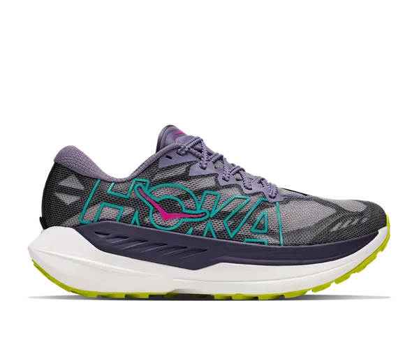 Hoka Women's ROCKET X TRAIL PURPLE FOG / HOKA CITRUS