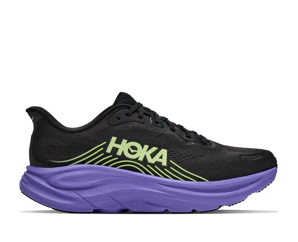 Hoka Men's CLIFTON 11 BLACK / NEON YUZU