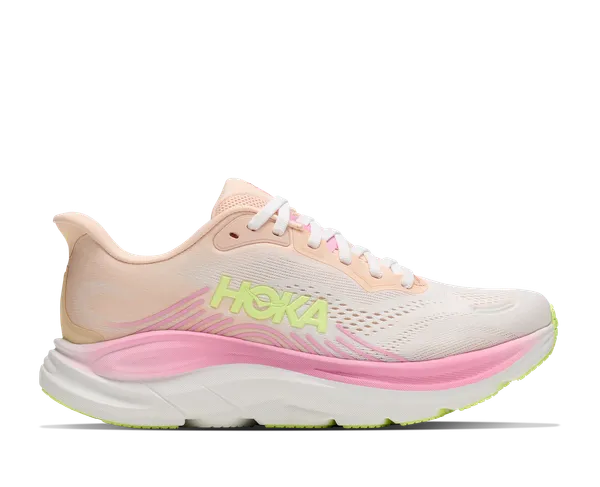 Hoka Women's CLIFTON 11 TANGERINE GLOW / WHITE