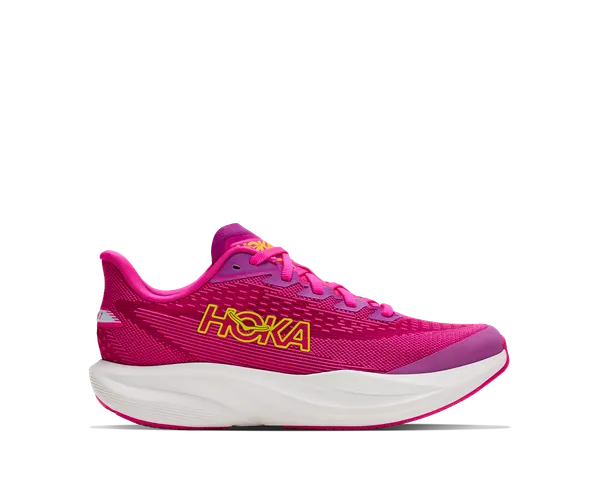 Hoka Big Kid's MACH 7 FUCHSIA / NEON DRAGONFRUIT