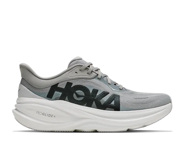 Hoka Men's CLIFTON PRO WIDE STELLAR GREY / GALACTIC GREY