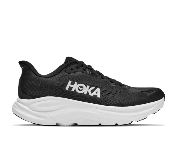 Hoka Women's CLIFTON 11 X-WIDE BLACK / WHITE