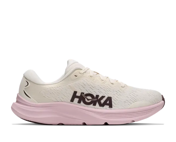 Hoka Women's SOLIMAR 2 GLM WIDE ALABASTER / PINK OPAL