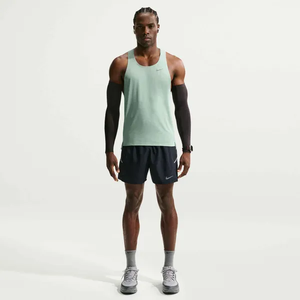 Nike FAST RUNNING SINGLET STEAM/REFLECTIVE SILV